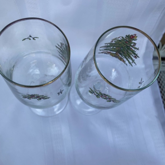 Spode Christmas Tree Crystal Stemware - Picture 8 of 9